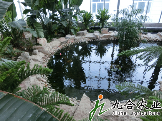 天津天羽翔生態(tài)園（陽光板智能連棟溫室）