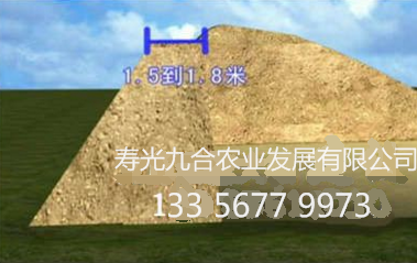 后墻的上頂寬度是1.5-1.8米